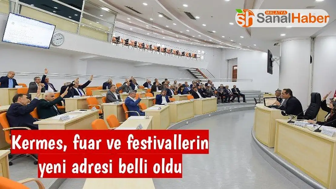 Kermes, fuar ve festivallerin yeni adresi belli oldu