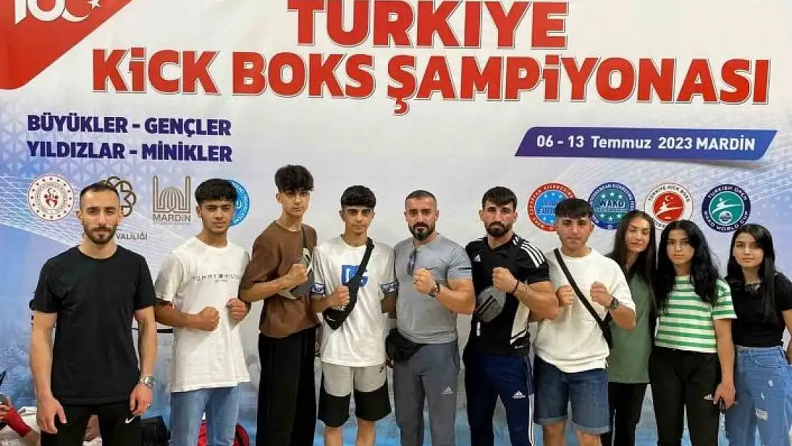 'Kick Boks´ta Elazığ rüzgarı'