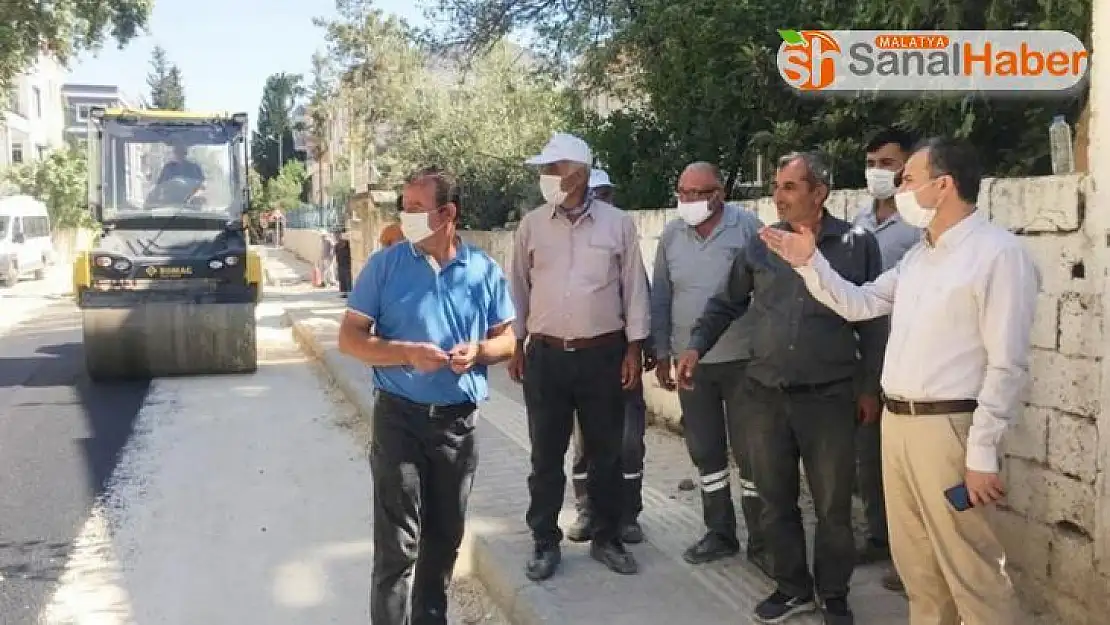 Kılınç, çalışmaları yerinde inceledi
