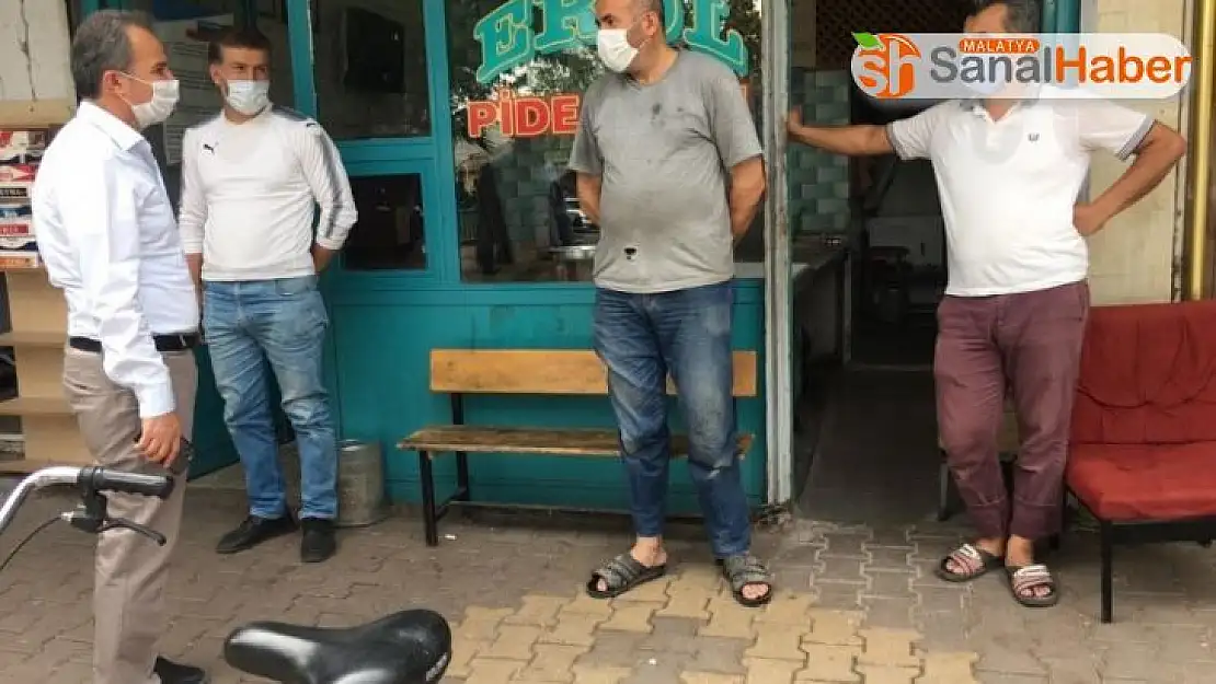 Kılınç, esnaf ziyaretlerine devam ediyor
