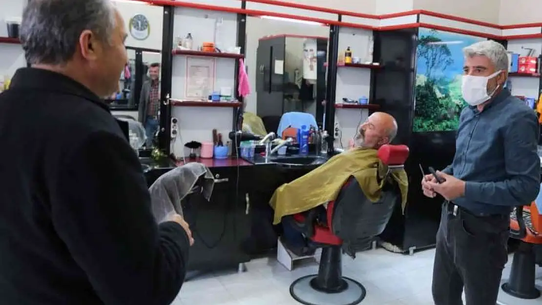 'Kılınç, Karapınar Caddesi esnafıyla bir araya geldi'