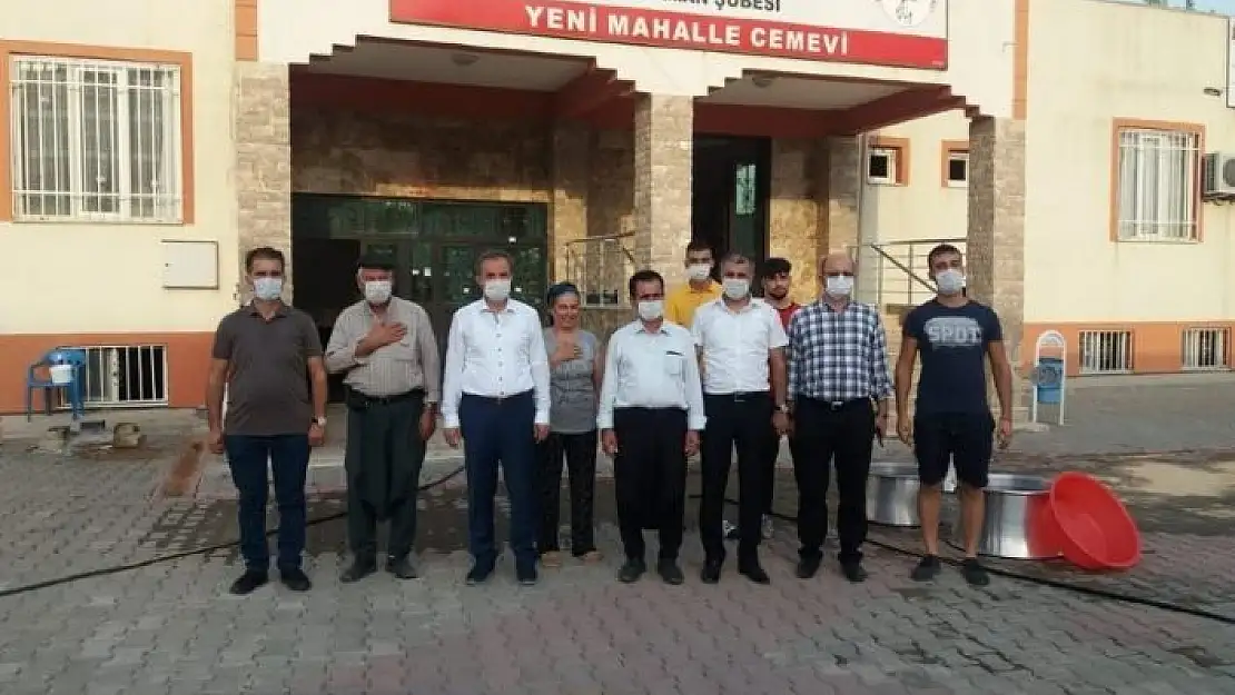 'Kılınç´tan, alevi kültür derneğine ziyaret'