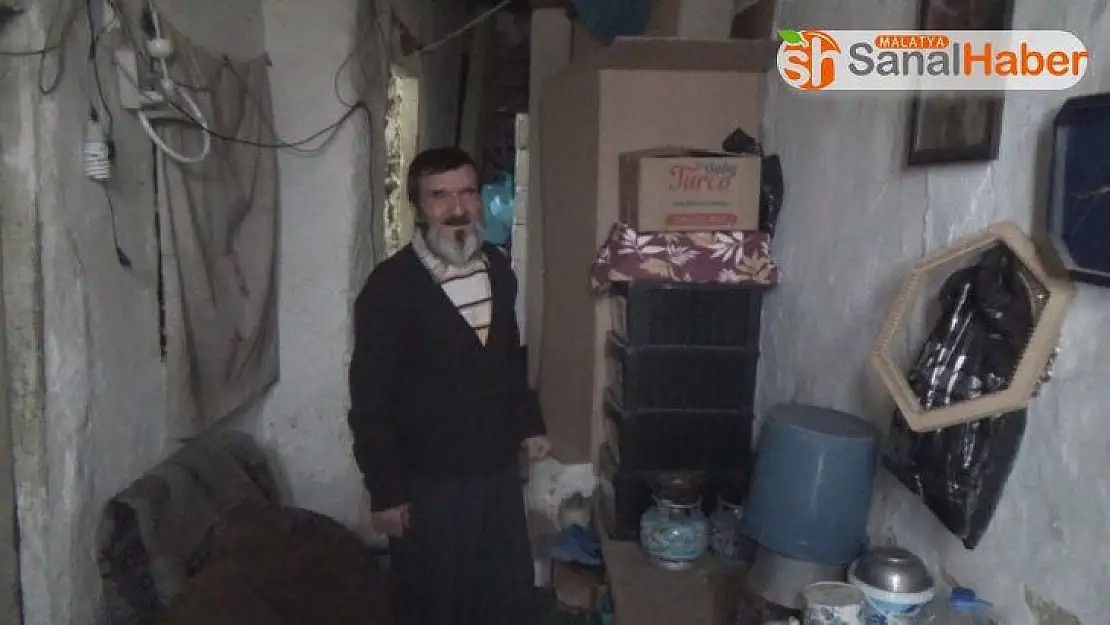 Malatya´da Kimsesiz yaşlı adam yardım bekliyor