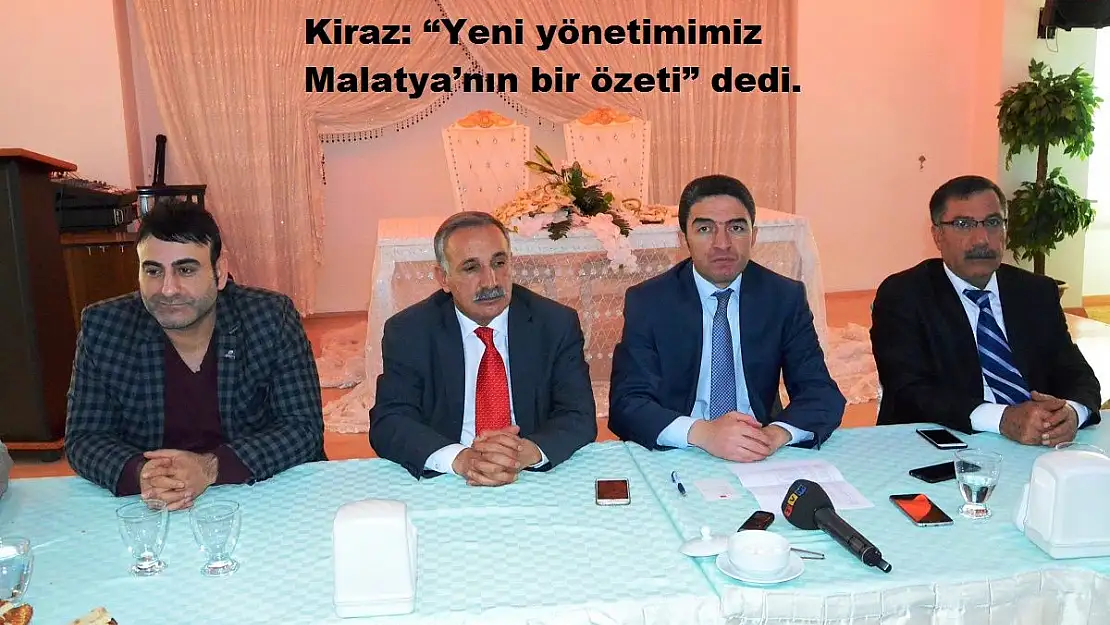 CHP MALATYA İL YÖNETİMİ BASINA TANITILDI 