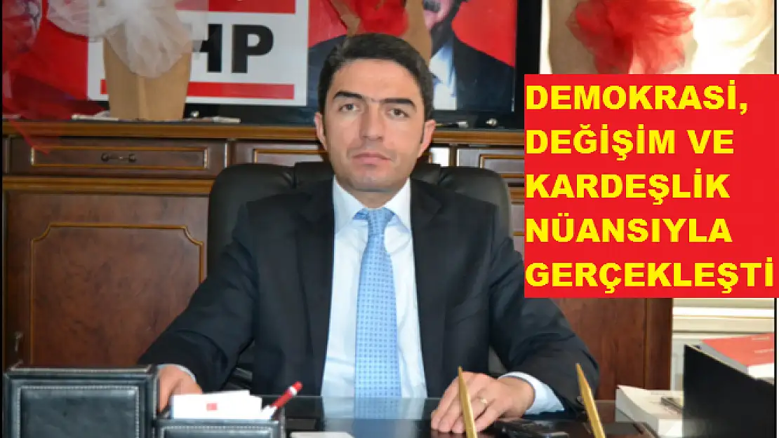  KİRAZ, 35. OLAĞAN BÜYÜK KURULTAY HAKKINDA KONUŞTU