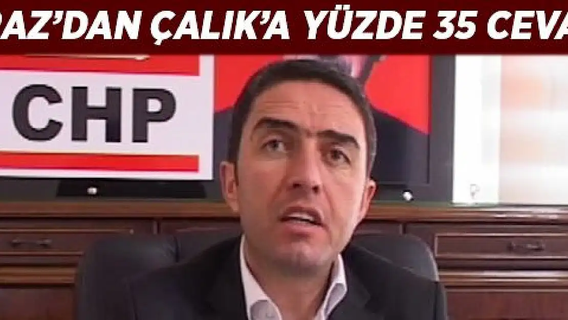 'KİRAZ: SİZ 2002´DE YÜZDE 34´LE İKTİDAR OLDUNUZ'''''