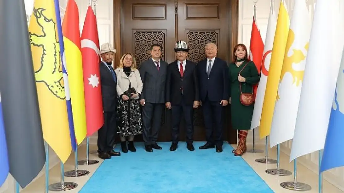 'Kırgızistan heyetinden Başkan Güder´e kardeşlik ziyareti'