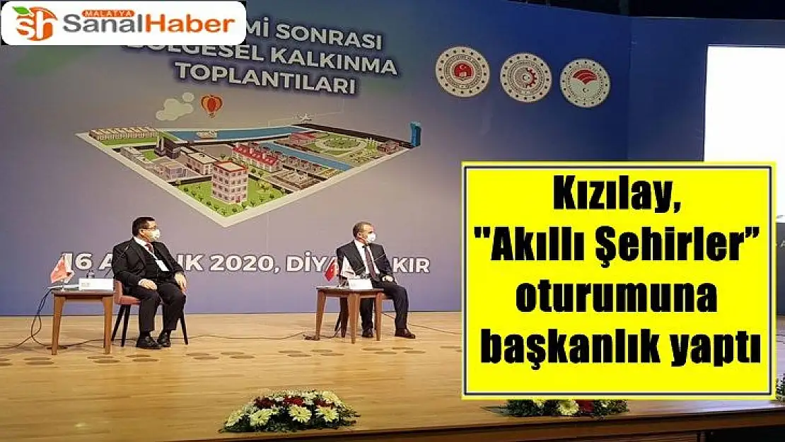 Kızılay Akıllı Şehirler oturumuna başkanlık yaptı