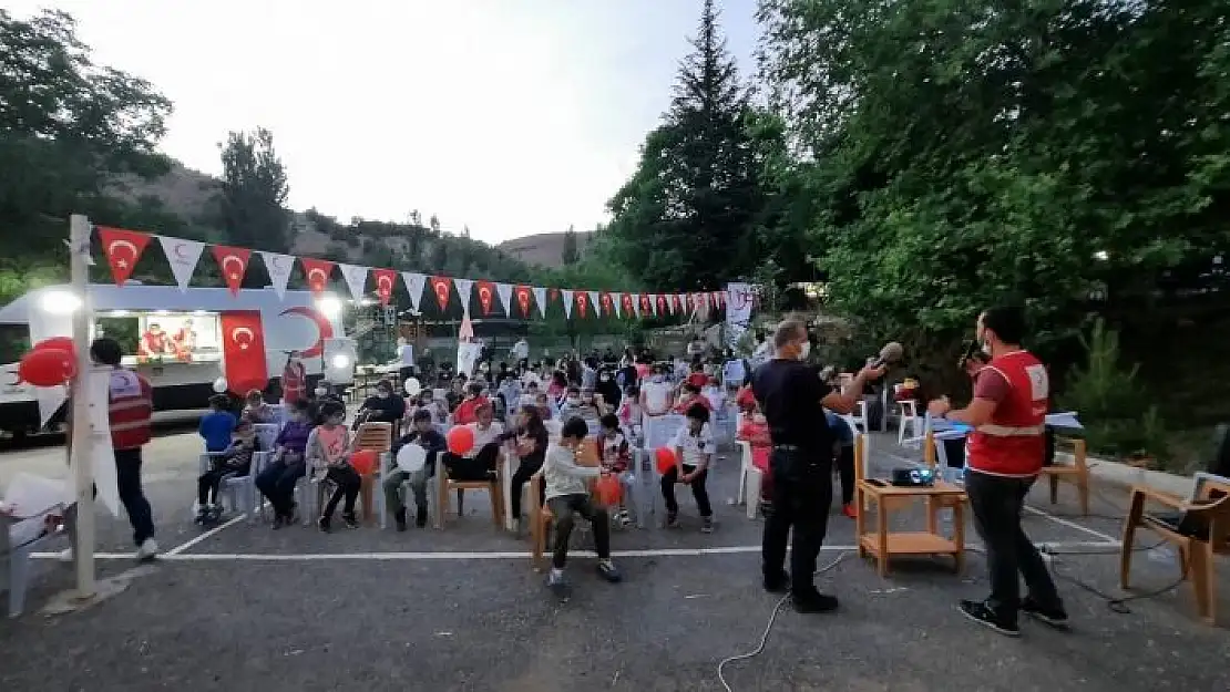 'Kızılay´dan çocuklar için açık hava sinema etkinliği'