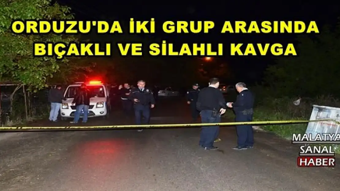 SİLAHLI KAVGADA 2 KİŞİ YARALANDI