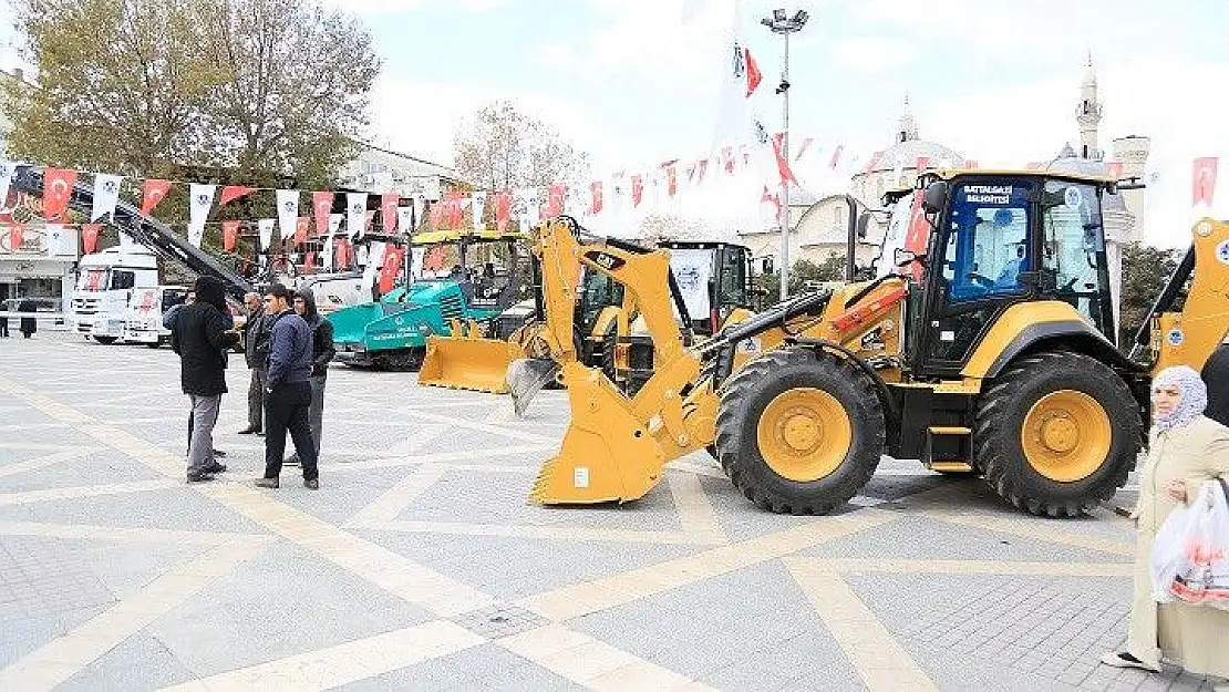 BATTALGAZİ BELEDİYESİ ARAÇ PARKINI GÜÇLENDİRİYOR