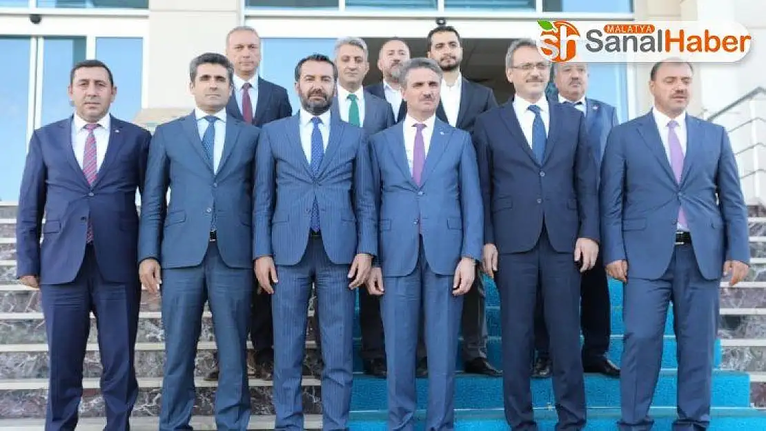 Komşu illerden Başkan Şerifoğulları'na ziyaret