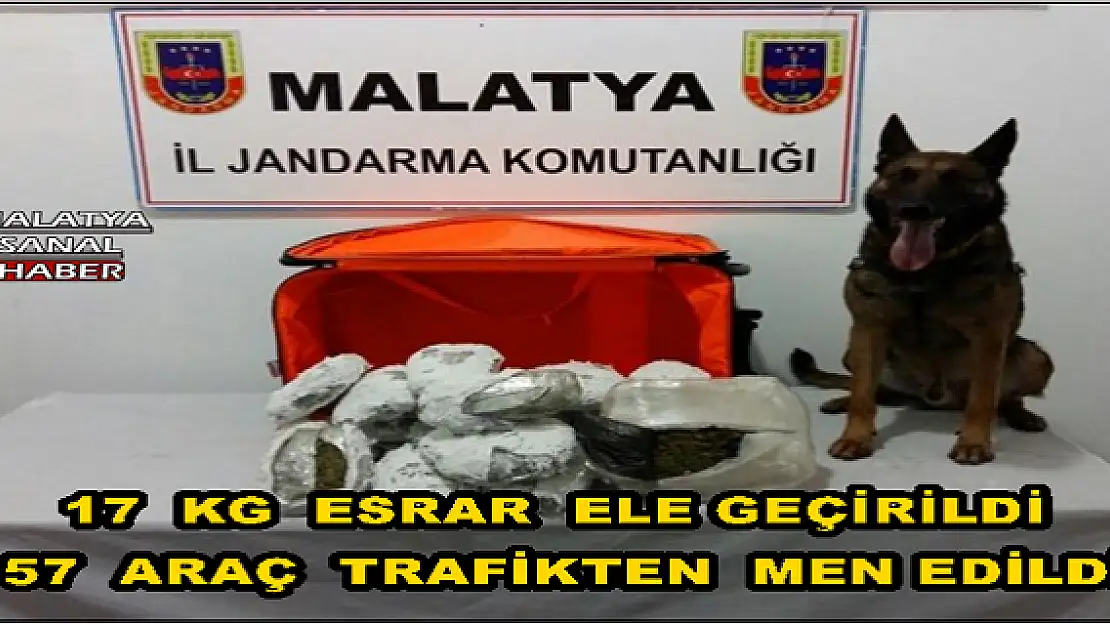 MALATYA'DA SON BİR HAFTADA 14 BİN KİŞİ SORGULANDI