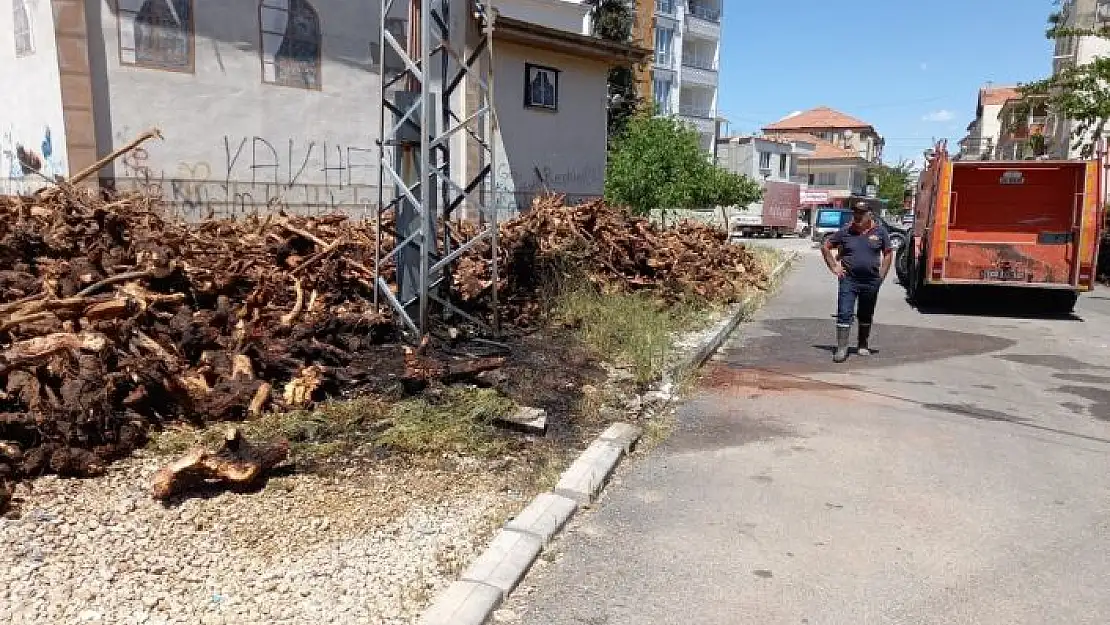 'Kopan elektrik teli yangına neden oldu'