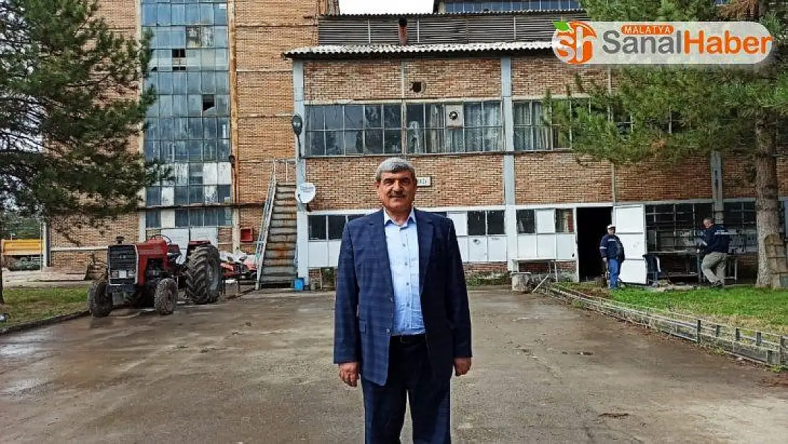 Malatya´daki Etil Alkol Fabrikası tekrar açılsın