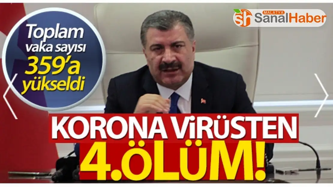 Korona virüsten hayatını kaybedenlerin sayısı 4 oldu