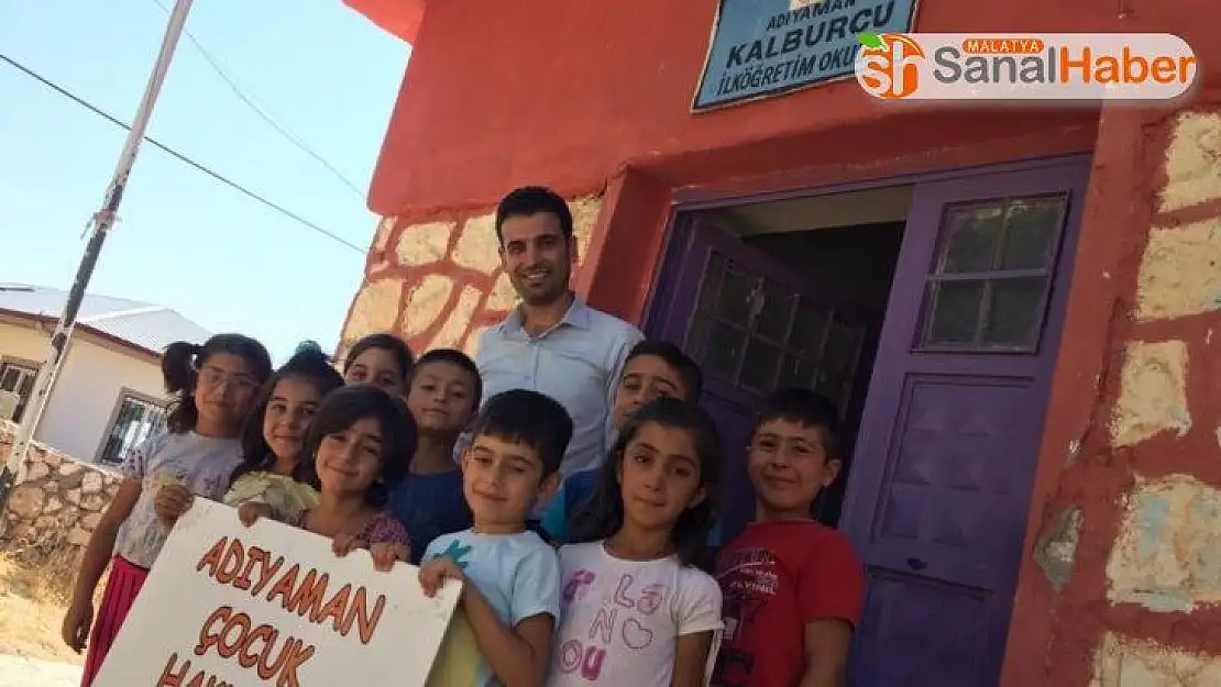 Köy okulu öğrencilerine kırtasiye yardımı