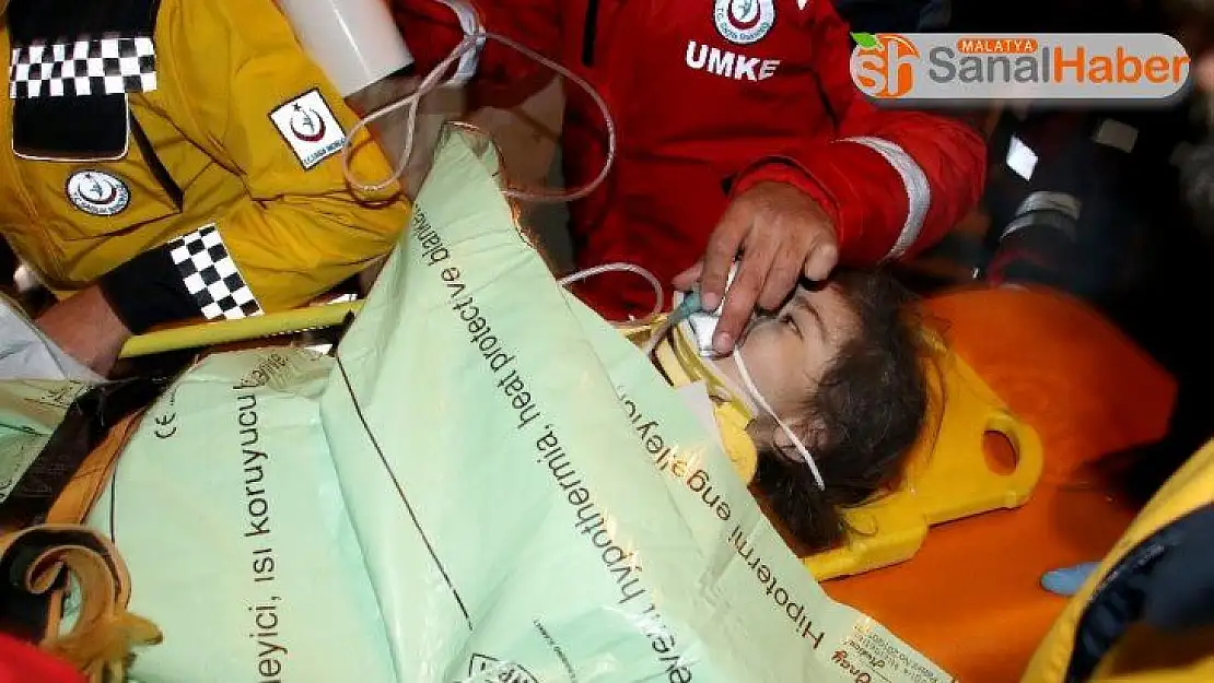 Küçük kız 24 saat sonra böyle kurtarıldı
