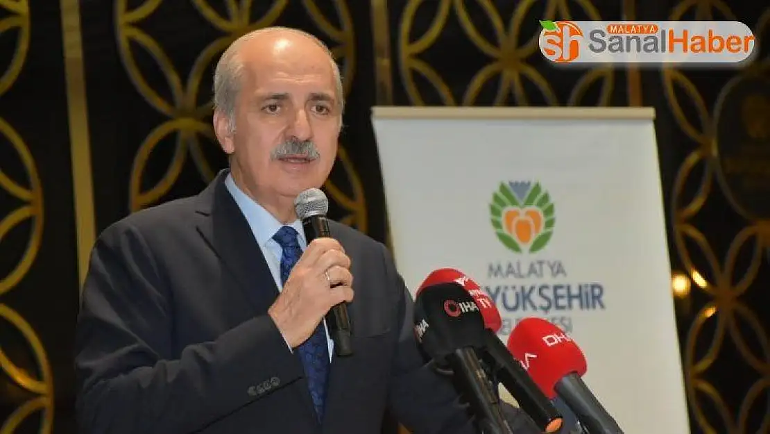 Kurtulmuş, Malatya'da STK'lar ile bir araya geldi