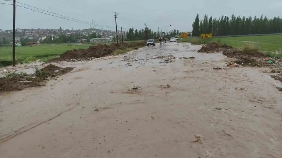 'Kuvvetli yağış tarım arazilerinde hasara neden oldu'