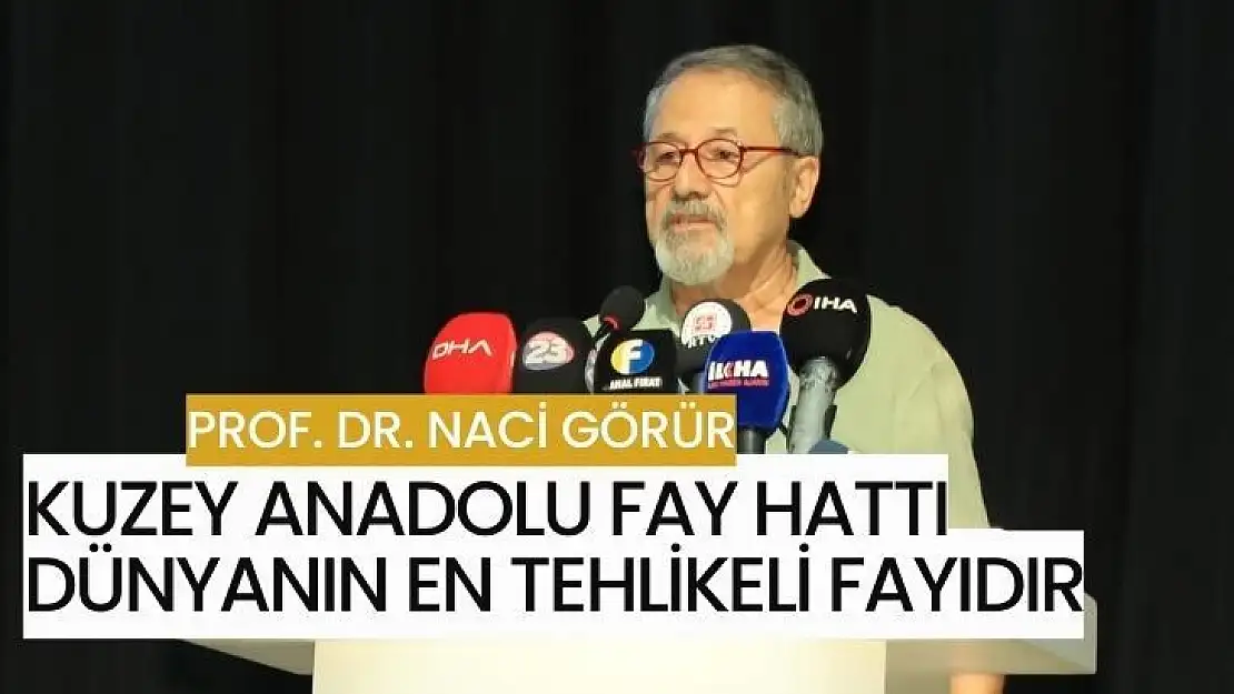 Kuzey Anadolu Fay hattı, dünyanın en tehlikeli fayıdır