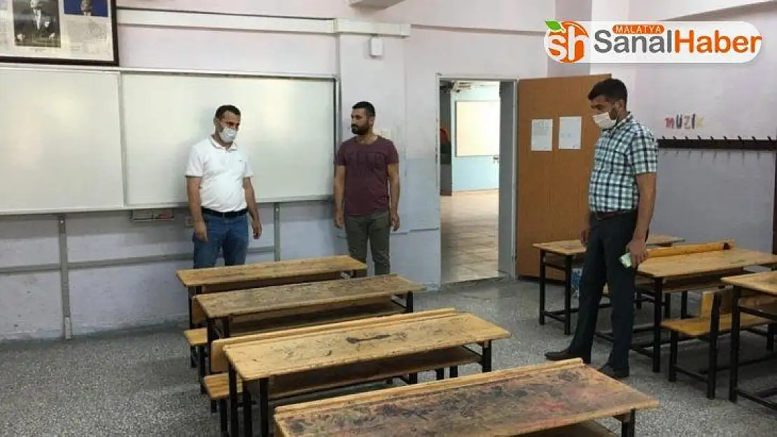 LGS öncesi sınav salonları uygun hale getiriliyor
