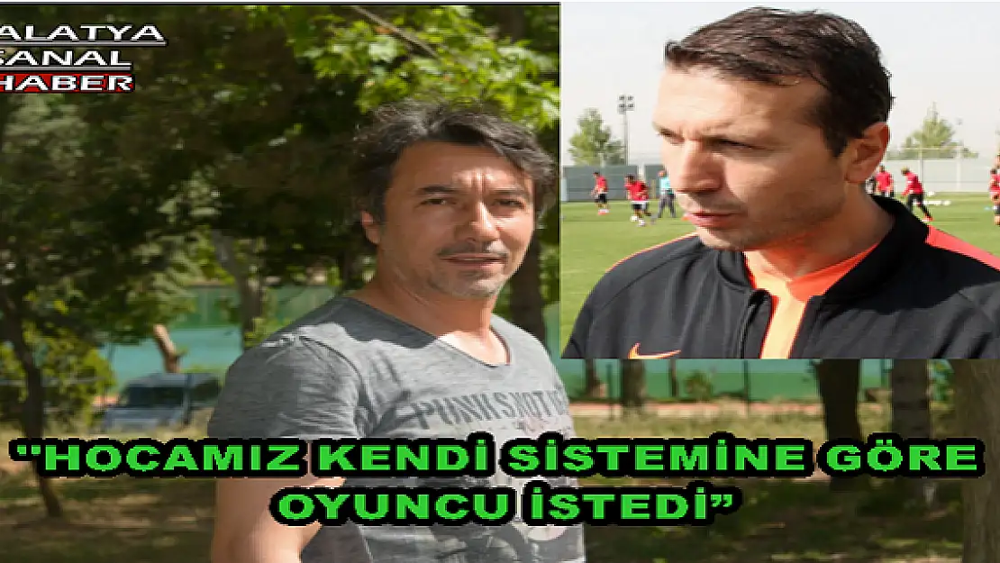 HOCAMIZ KENDİ SİSTEMİNE GÖRE OYUNCU İSTEDİ