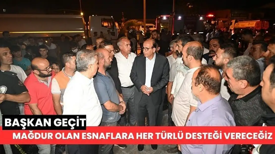 Mağdur Olan Esnaflara Her Türlü Desteği Vereceğiz