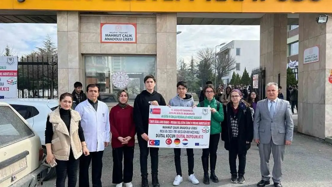 'Mahmut Çalık Anadolu Lisesi, Erasmus projesi kapsamında Avrupaya gidiyor'