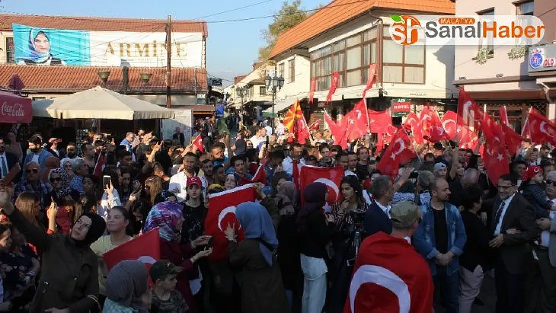 Makedonya, Türkiye ve Türk Ordusu ile dayanışma içinde