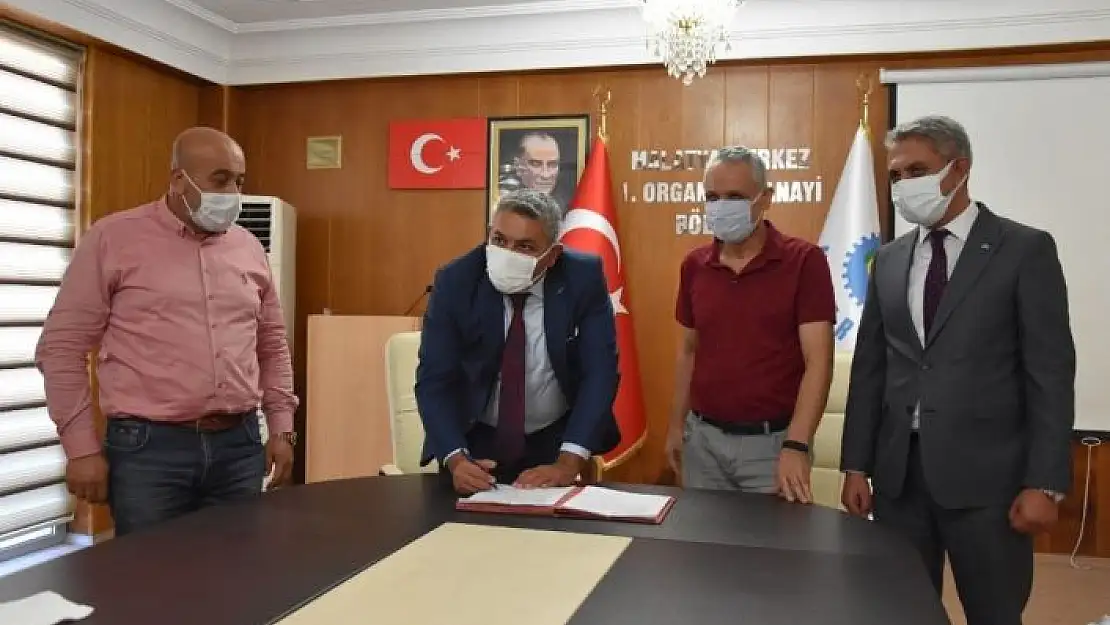 'Malatya 1. OSB Arıtma Tesisi için imzalar atıldı'