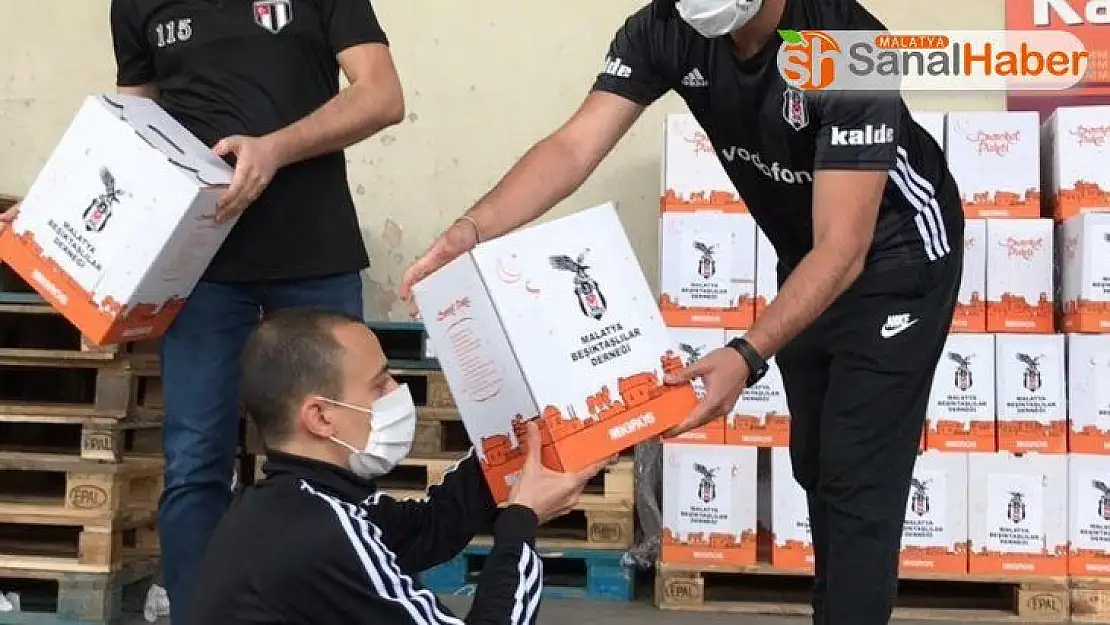 Malatya Beşiktaşlılar Derneği'nden anlamlı davranış