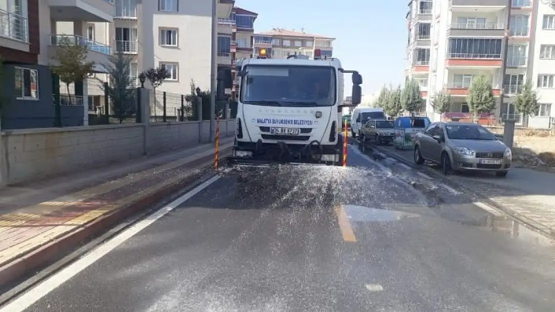 'Malatya Büyükşehir´den il genelinde hijyen ve temizlik çalışması'