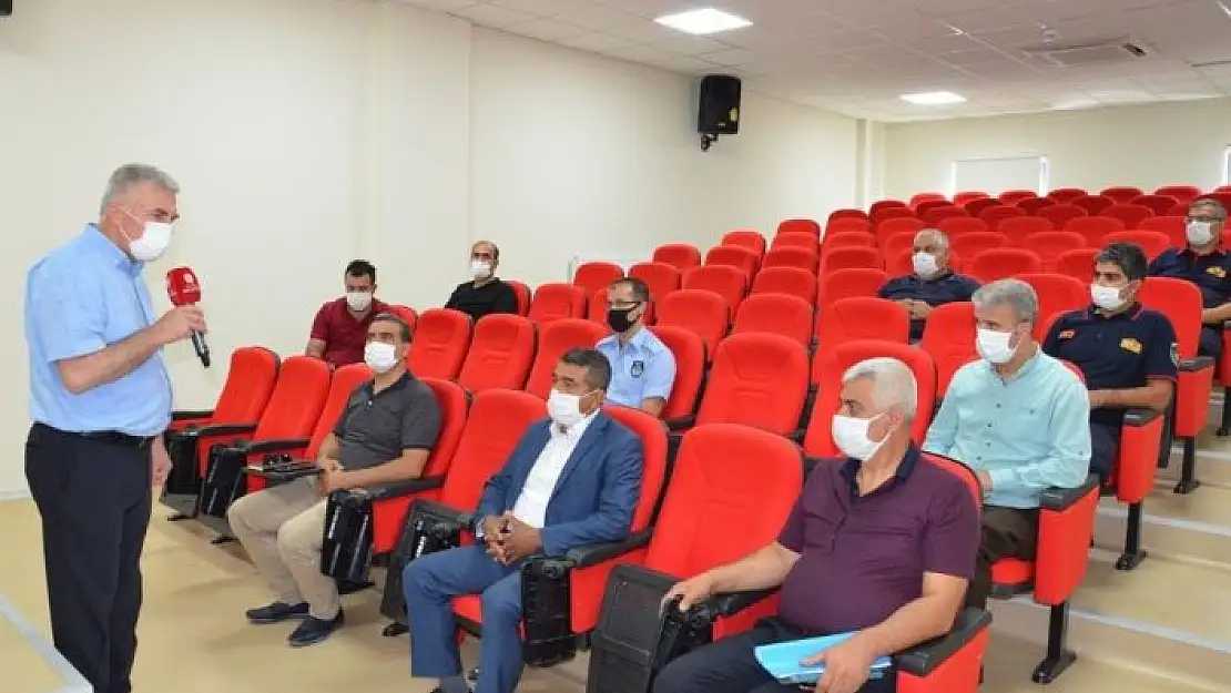 'Malatya Büyükşehir´den pazar yerleri yangın güvenliği toplantısı'
