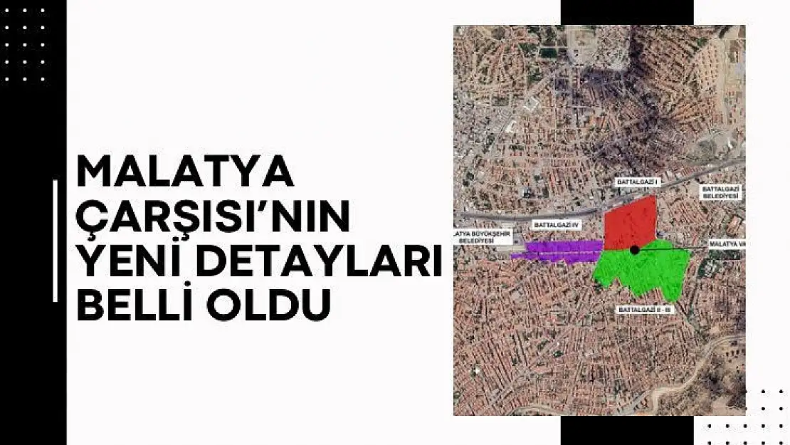 Malatya Çarşısı´nın yeni detayları belli oldu