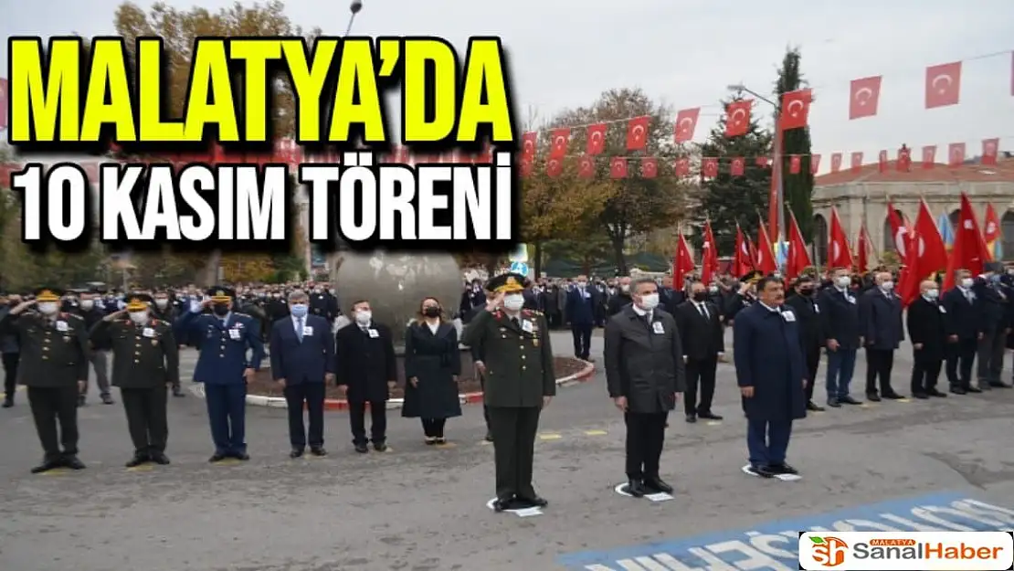 Malatya´da 10 Kasım töreni