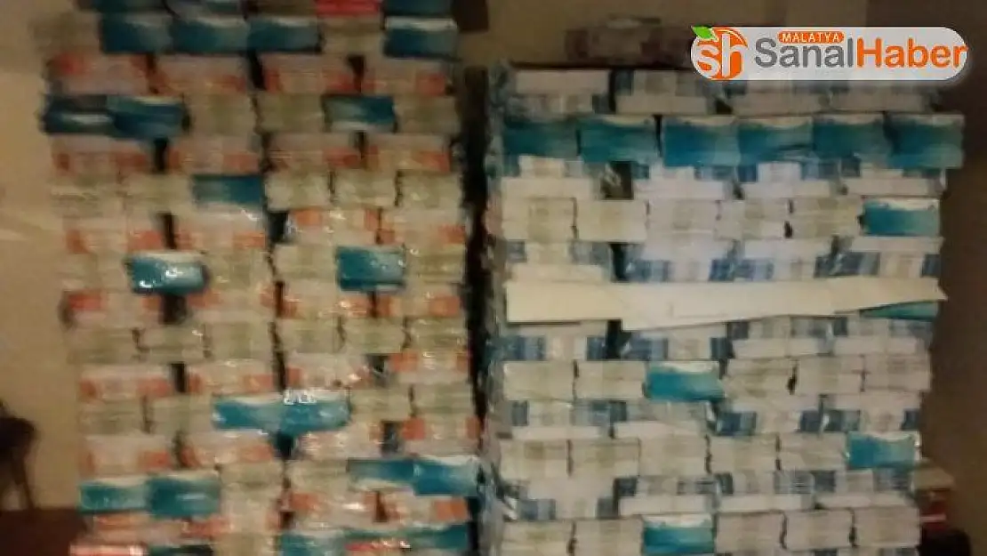 Malatya'da 12 bin test kitabına el konuldu