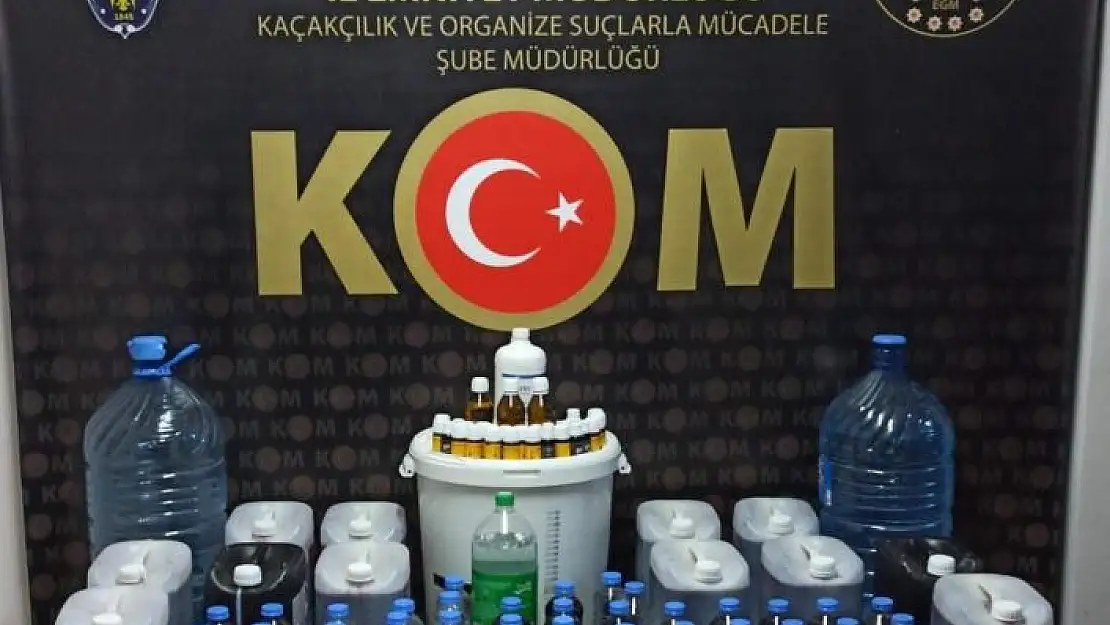 'Malatya´da 128 litre sahte alkol ele geçirildi'