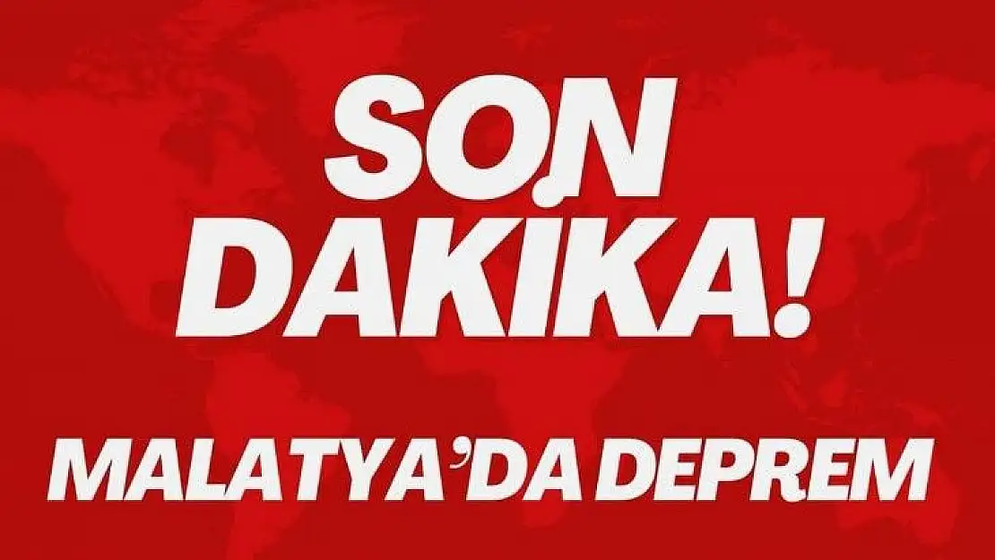 Malatya´da 4.3 büyüklüğünde deprem