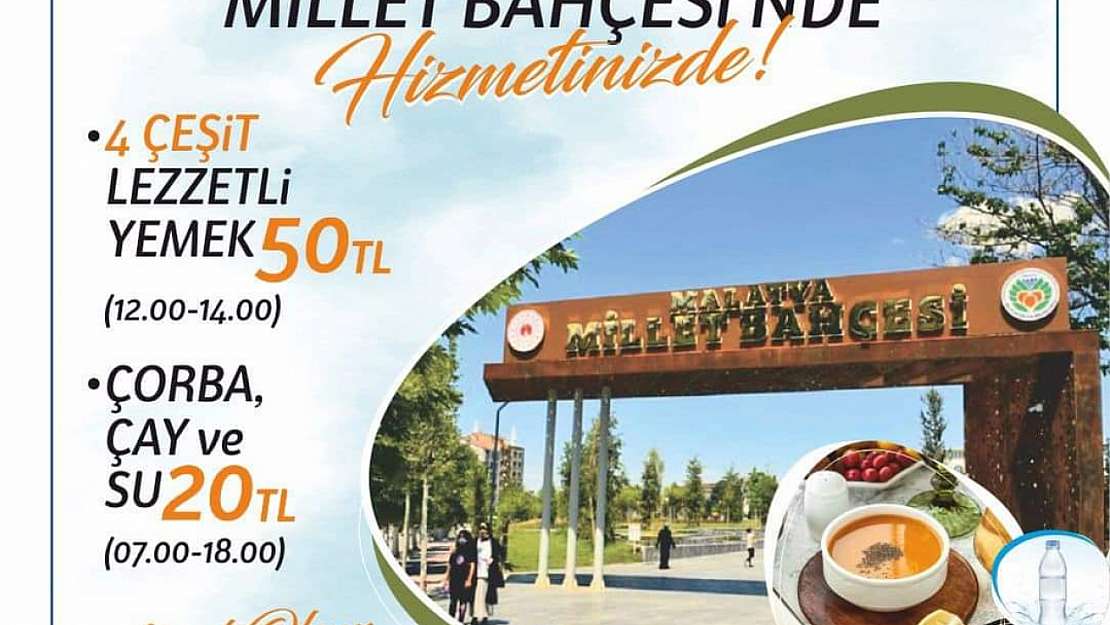 Malatya'da 4 Çeşit yemek 50 TL