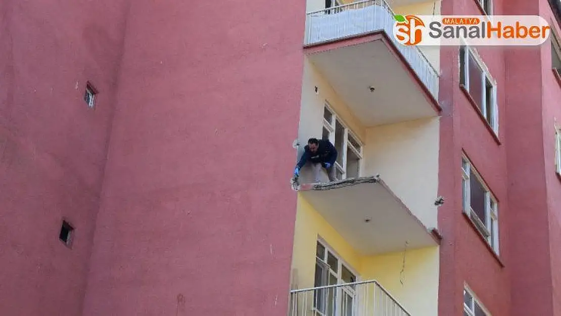 Malatya'da 4'üncü kattan düşen şahıs hayatını kaybetti