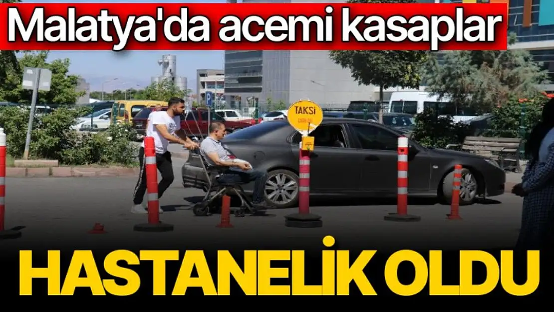 Malatya´da acemi kasaplar hastanelik oldu