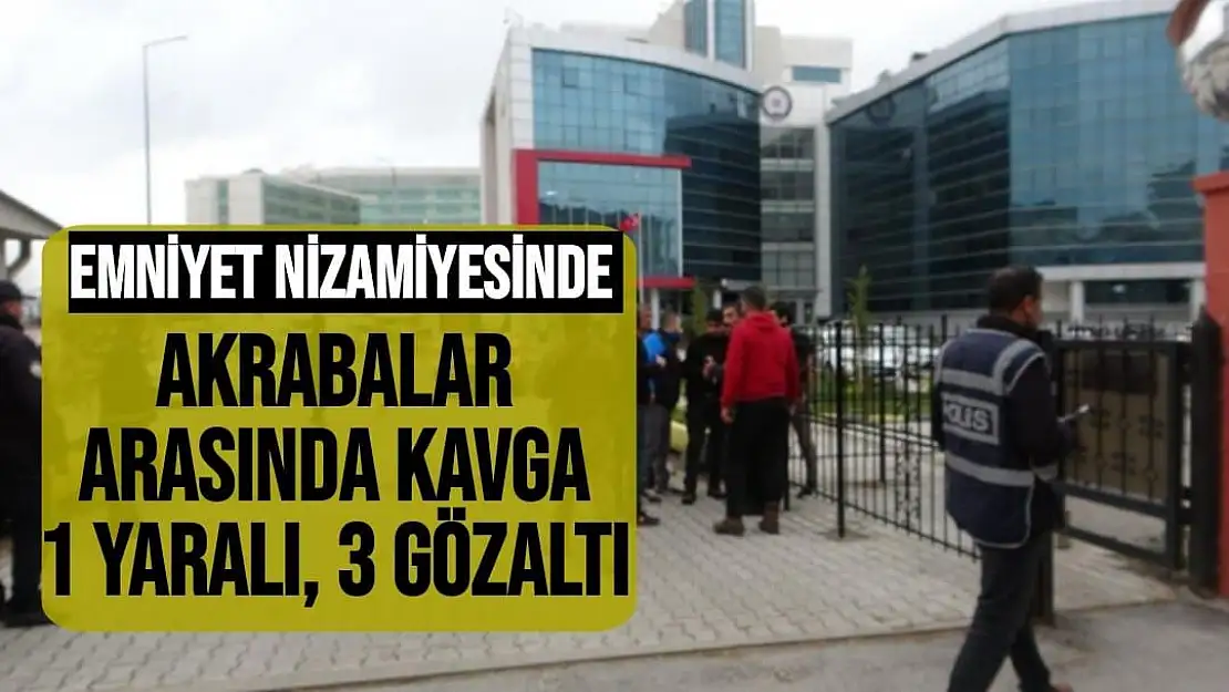 Malatya'da akrabalar arasında kavga: 1 yaralı, 3 gözaltı