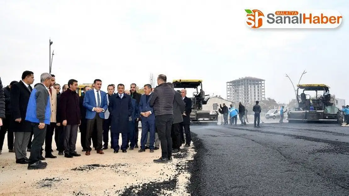 Malatya'da bağlantı yolu tamamlandı