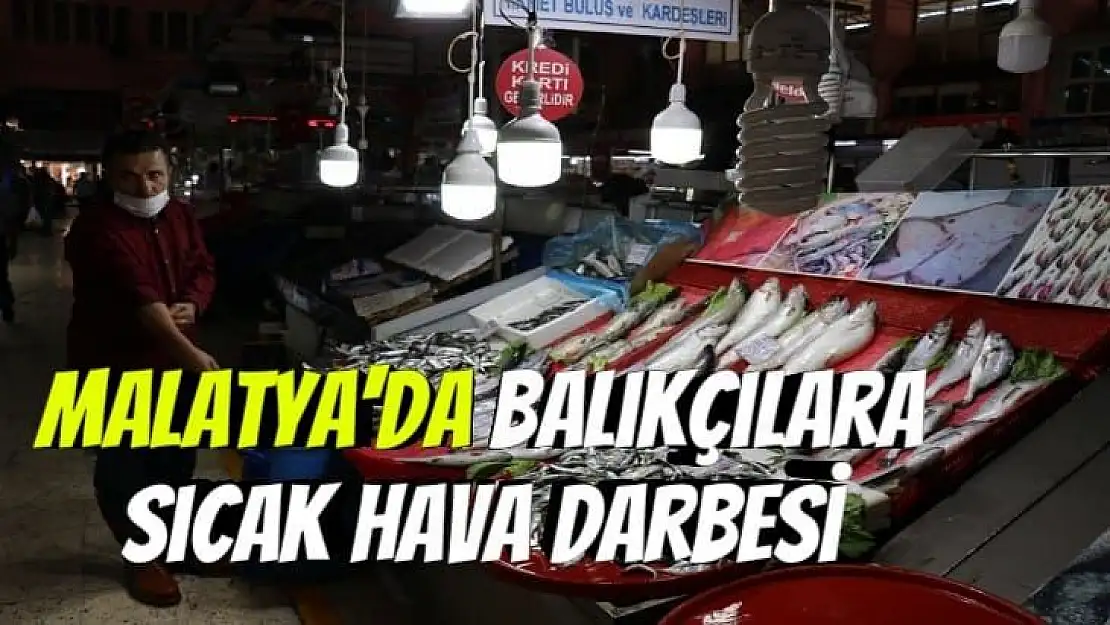 Malatya'da Balıkçılara sıcak hava darbesi