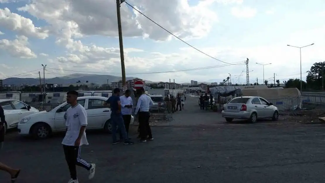 'Malatya´da çadır kentte taciz iddiası: 1 gözaltı'
