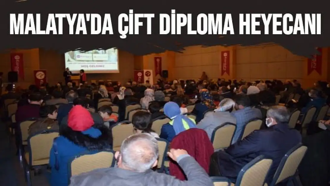 Malatya´da çift diploma heyecanı