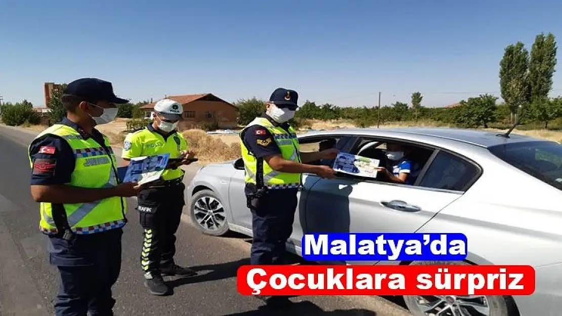 Malatya´da Çocuklara sürpriz