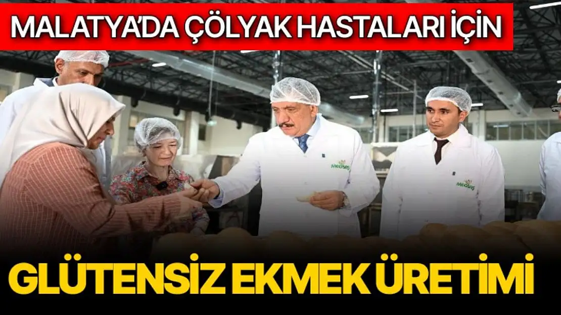 Malatya´da çölyak hastaları için glütensiz ekmek üretimi