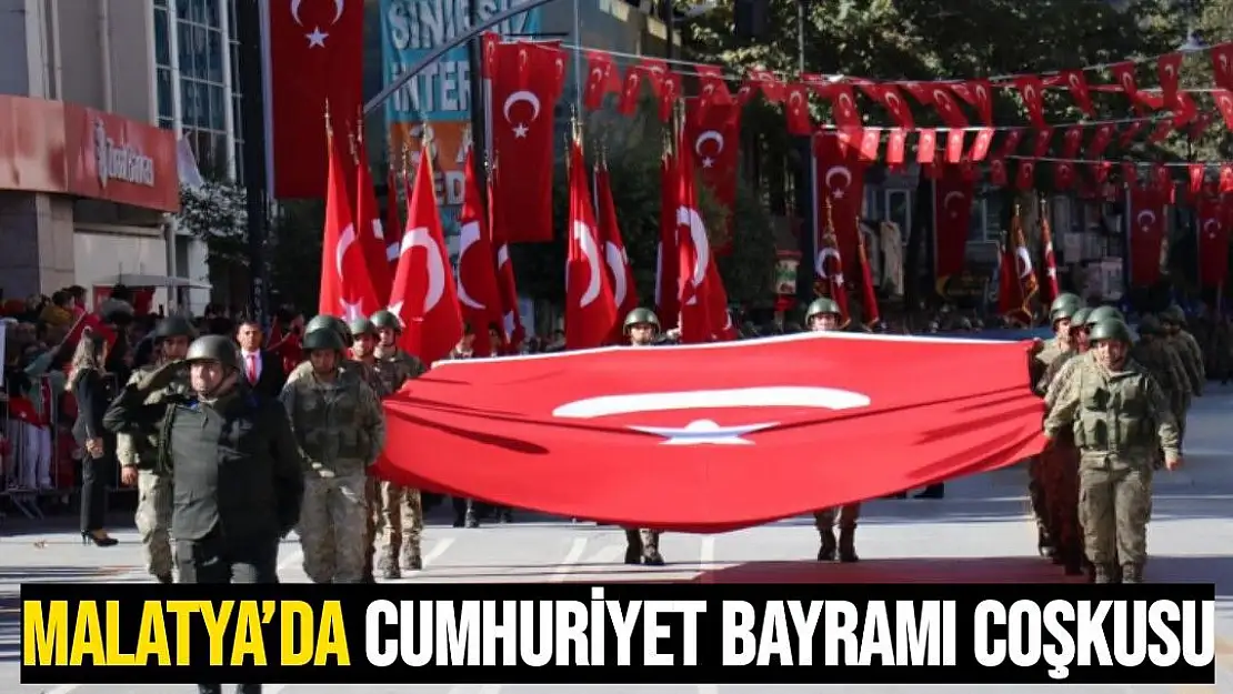 Malatya´da Cumhuriyet Bayramı coşkusu